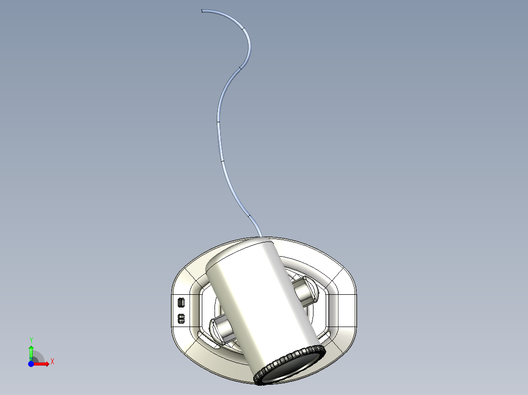 会议摄像头前视图