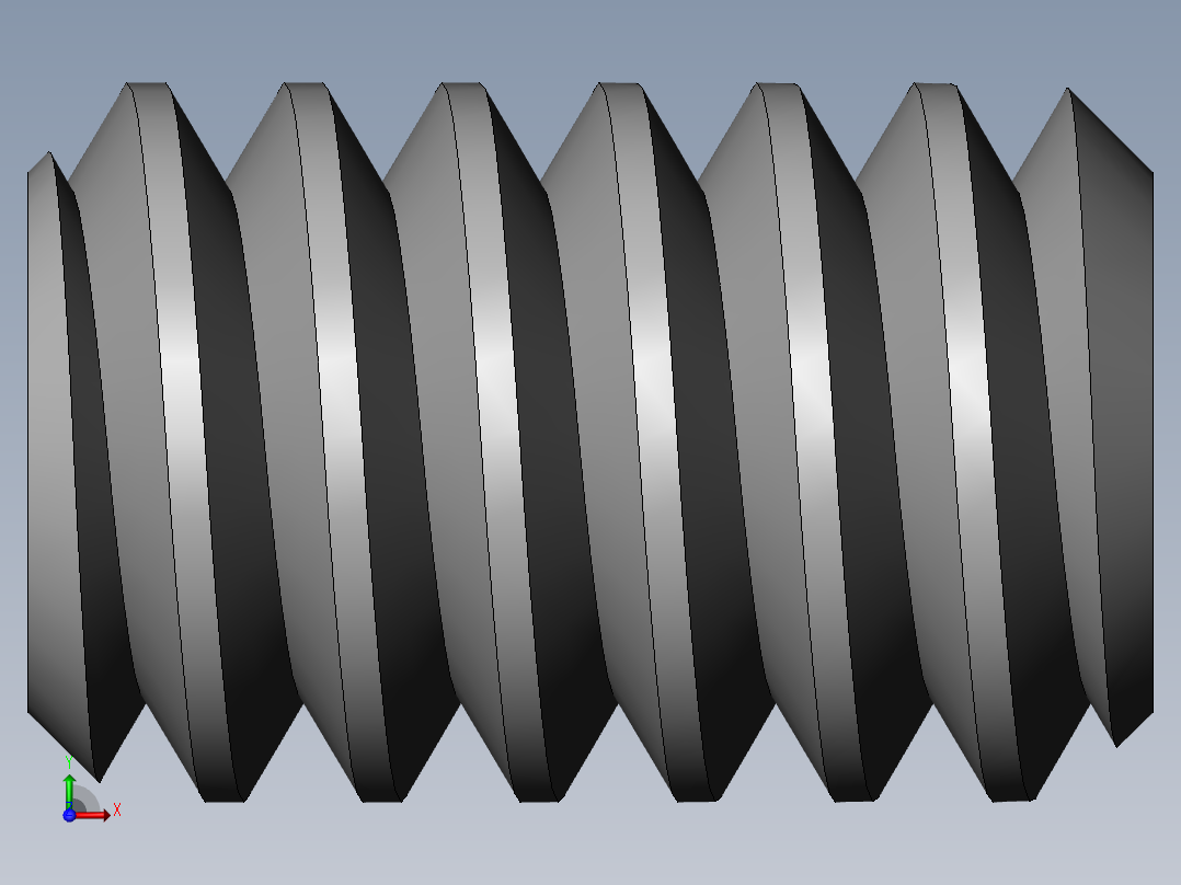 DIN 913-ISO 4026 固定螺钉-M1.6 L=2.5.SLDPRT前视图