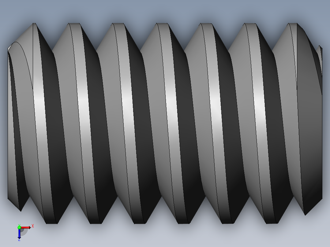DIN 913-ISO 4026 固定螺钉-M1.6 L=2.5.SLDPRT俯视图