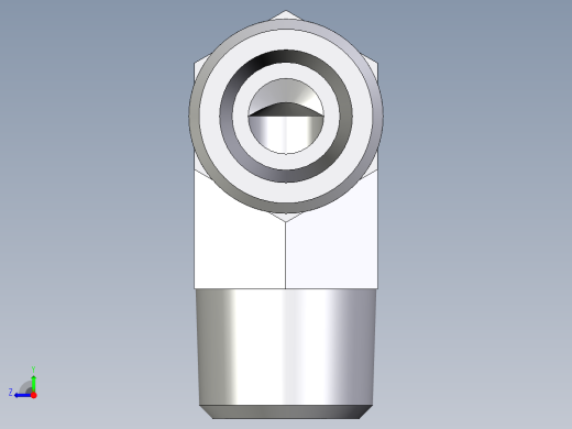 卡套式工业通用硬管接头EO_Male_stud_elbow_WE10SM71X右视缩略图