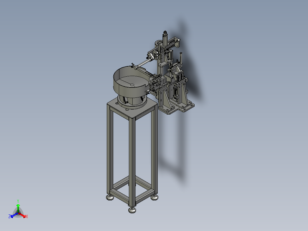 O型圈上料-（JDP026-60)正等轴测图