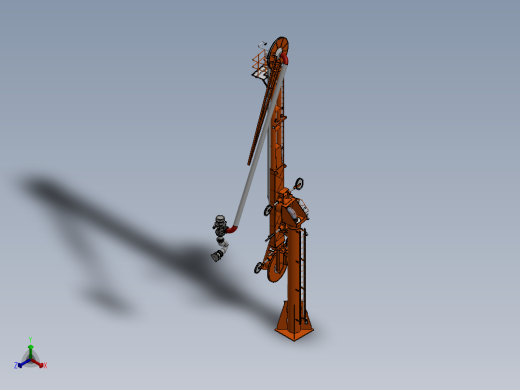 8寸输油臂正等轴测缩略图