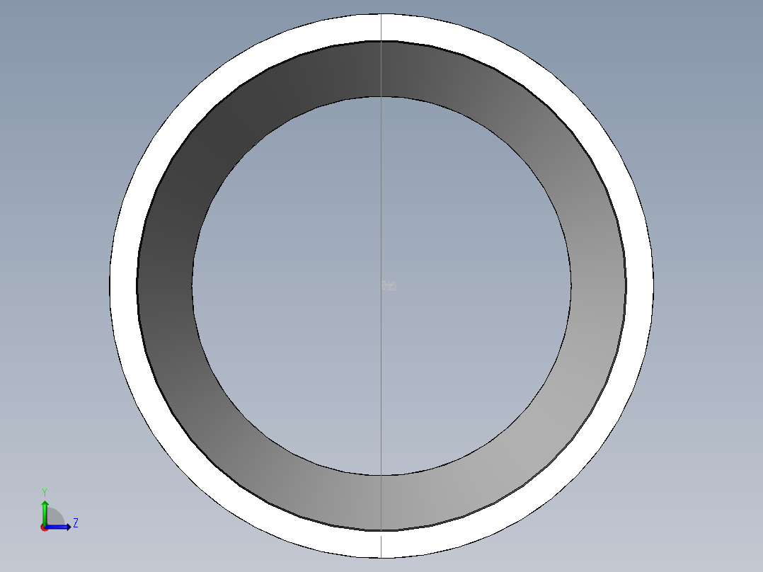 PVC管件-4x3 reducer前视图