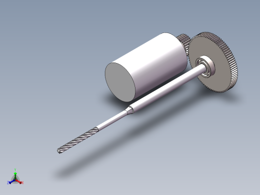 打孔机模型正等轴测缩略图