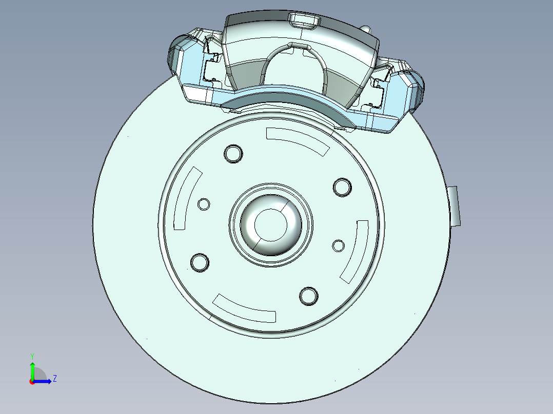液压制动系统汽车防抱死系统设计【含三维catia+10张CAD图+文档】左视图