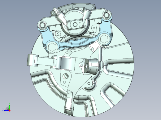 液压制动系统汽车防抱死系统设计【含三维catia+10张CAD图+文档】右视缩略图