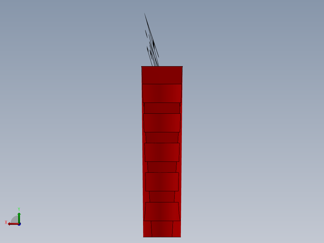 strain relief straight后视图
