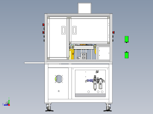 话机总装配体右视缩略图