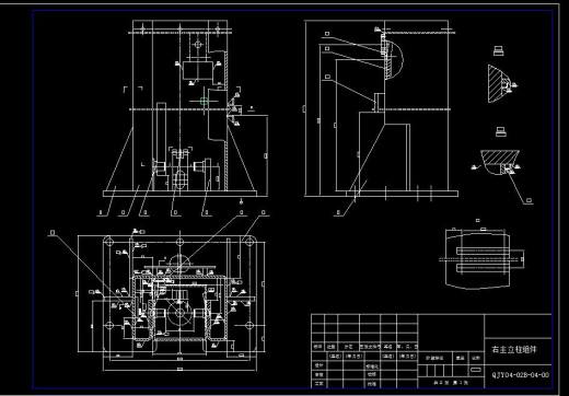 Q292-机械式双柱汽车举升机设计缩略图