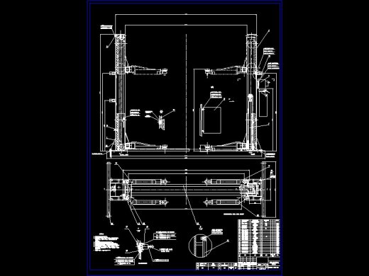 Q292-机械式双柱汽车举升机设计缩略图