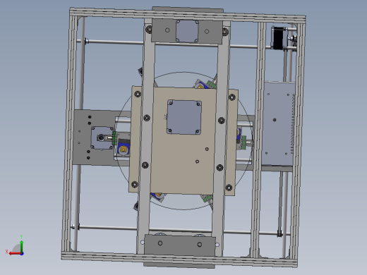 新型3D打印机结构设计含三维图后视缩略图