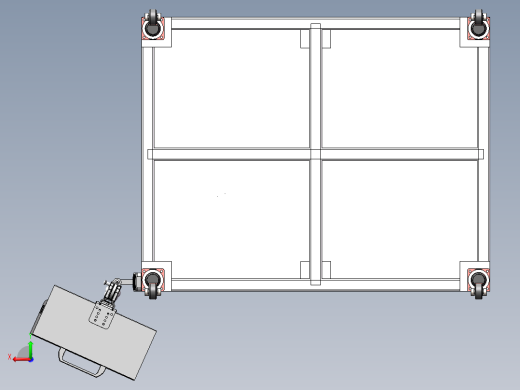 铜板激光切割机后视缩略图