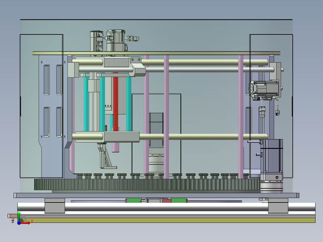转盘式自动锁螺栓sw17可编辑前视图