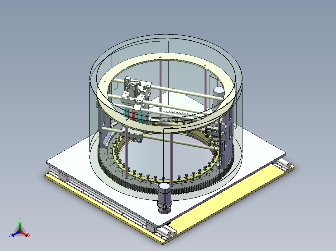 转盘式自动锁螺栓sw17可编辑正等轴测图