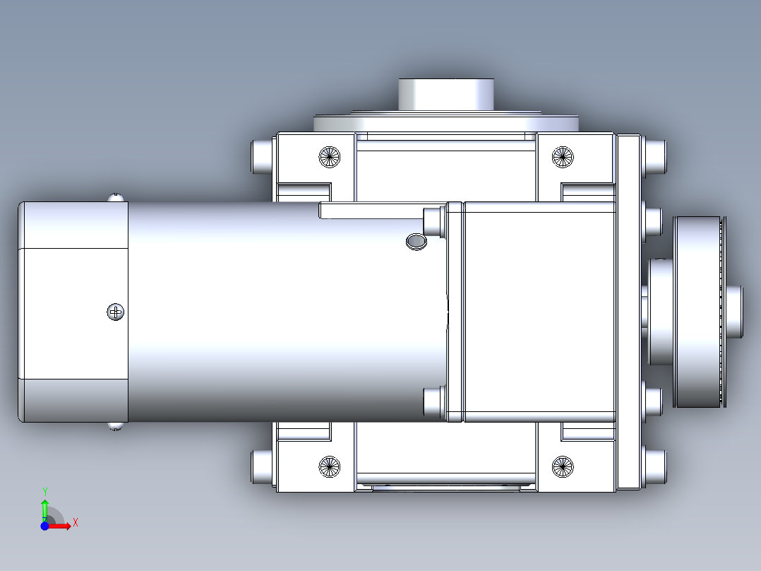 RU80DF意米精密分割器前视图