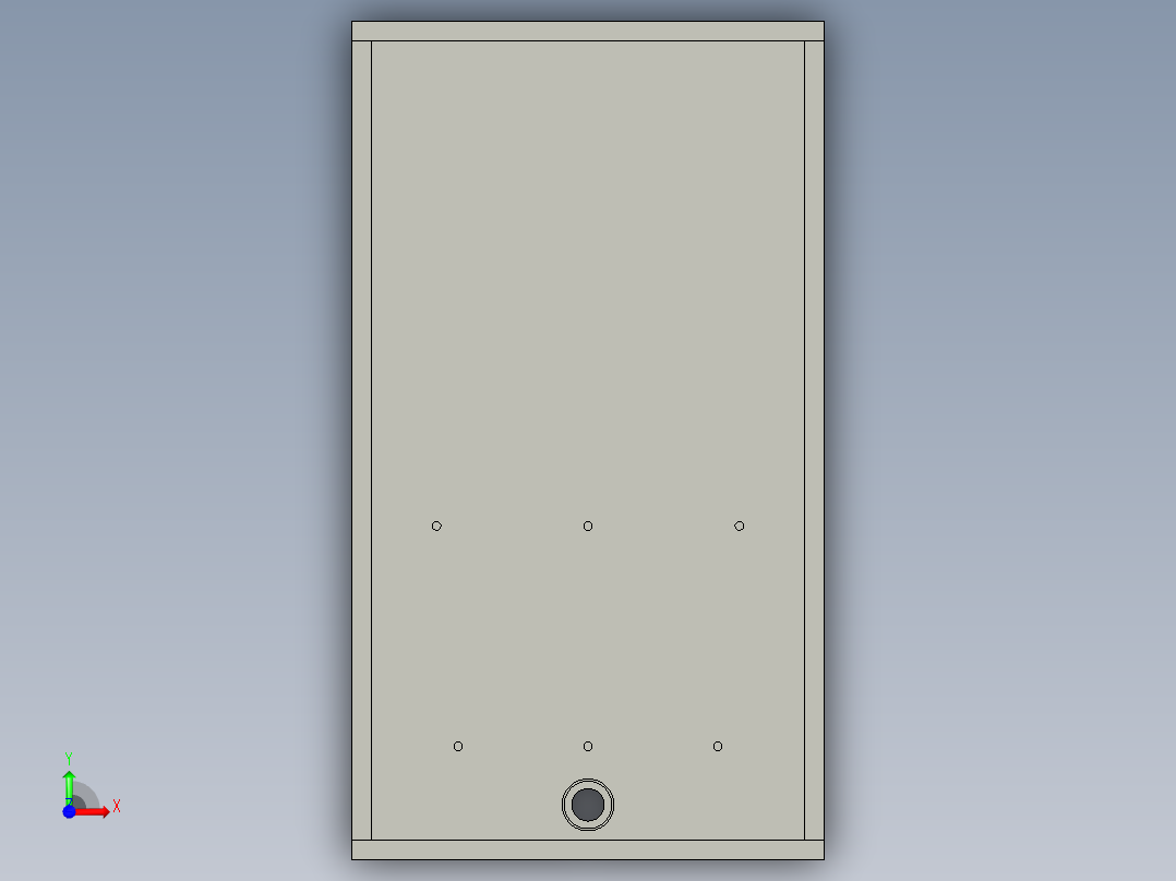 A3004018-使用注射器的呼吸机前视图