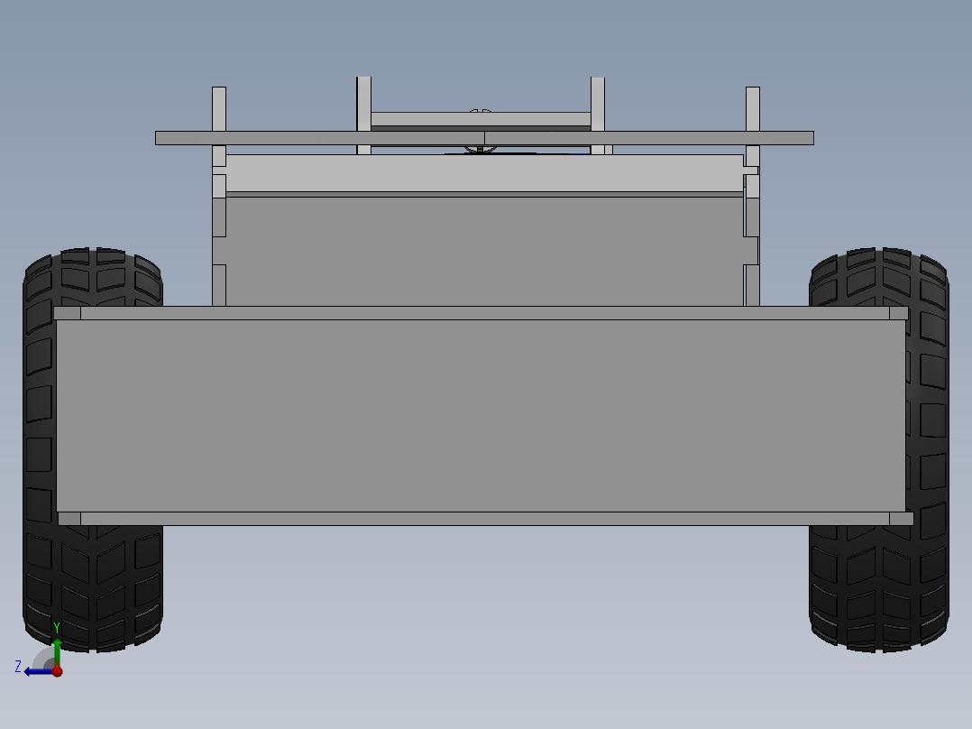 AGV小车、AGV(183)右视图