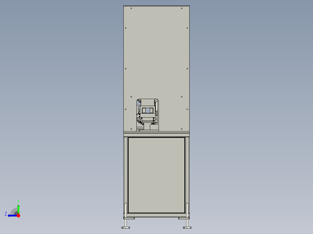 0牵引裁切机1右视图