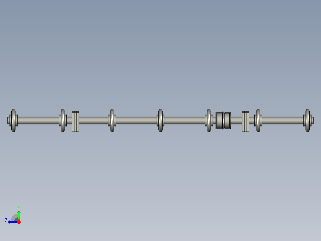 LSZ117007-01-00过渡轮组右视图