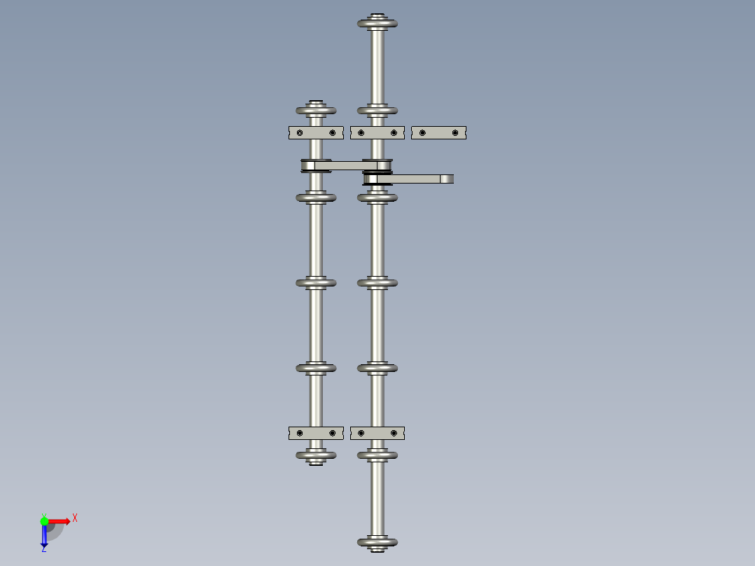 LSZ117007-01-00过渡轮组俯视图