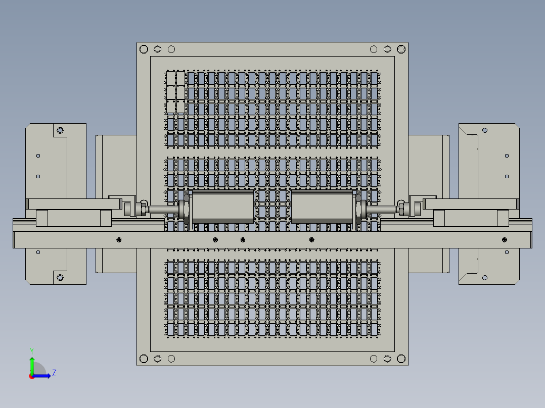 夹爪组件左视图