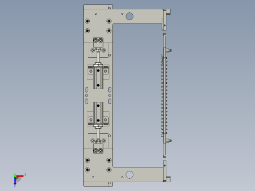 夹爪组件俯视缩略图
