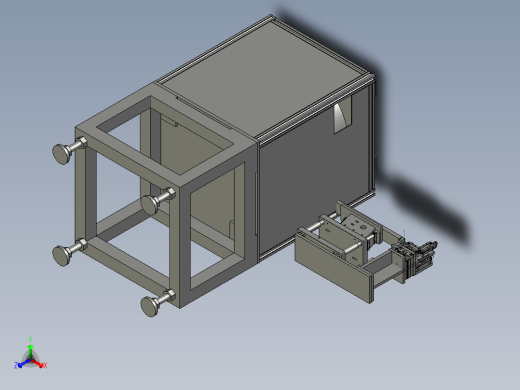铆钉垫片供料11正等轴测缩略图
