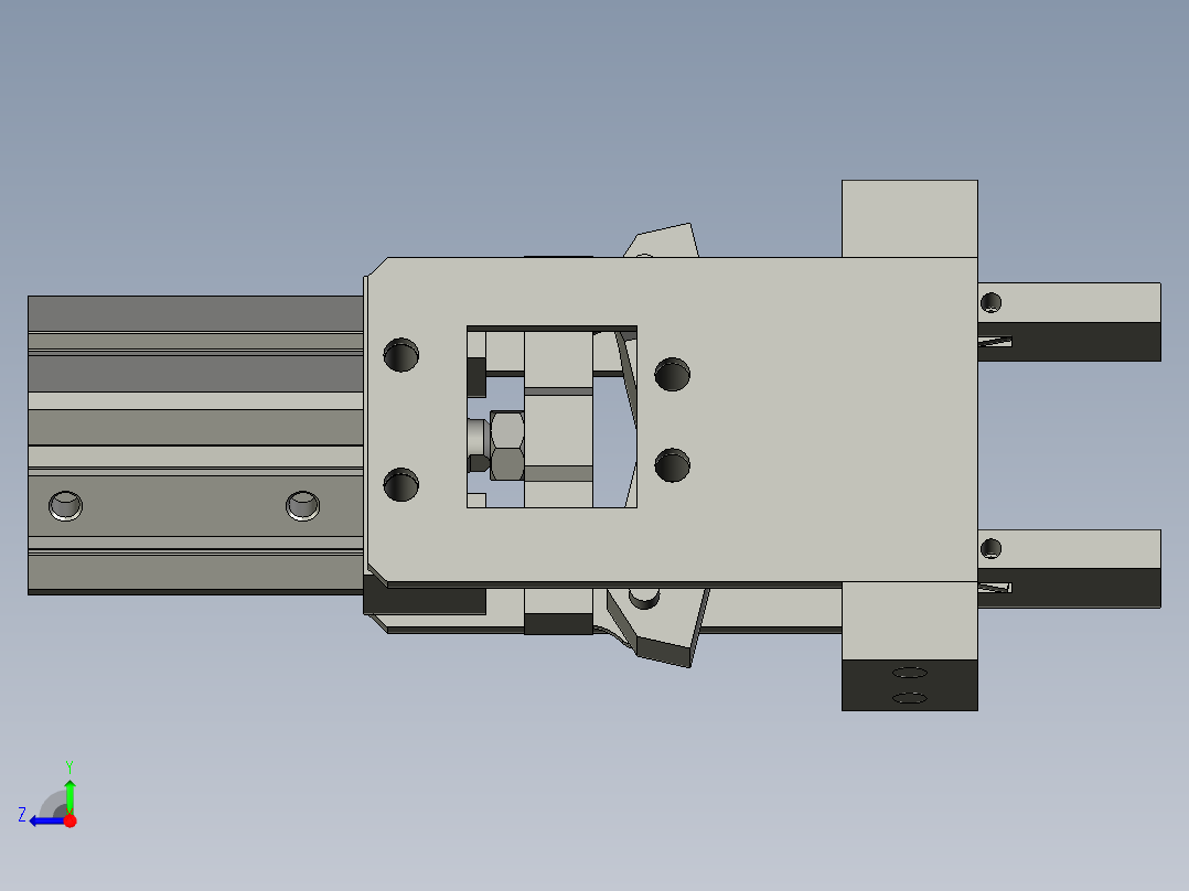 YSJ-03-000扭夹机构kk右视图