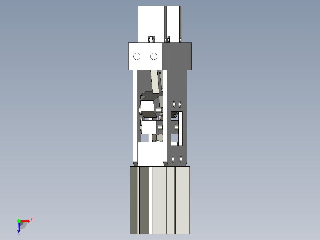 YSJ-03-000扭夹机构kk俯视图