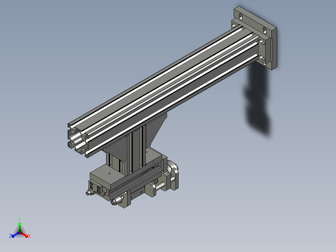 SJ2019012-ST010弹簧下压机构主视图