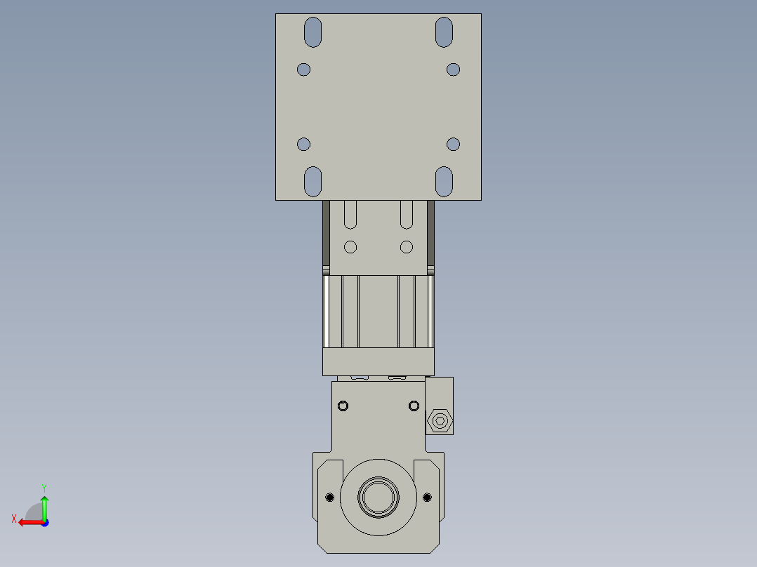 SJ2019012-ST010弹簧下压机构后视图