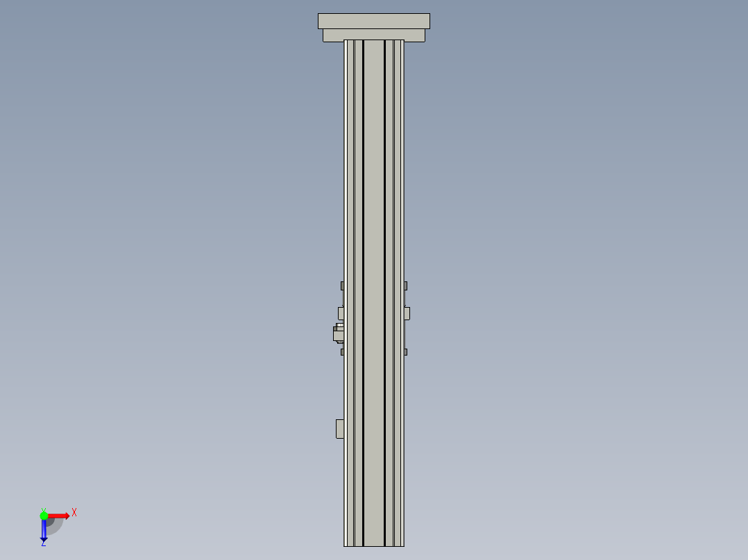 SJ2019012-ST010弹簧下压机构俯视图