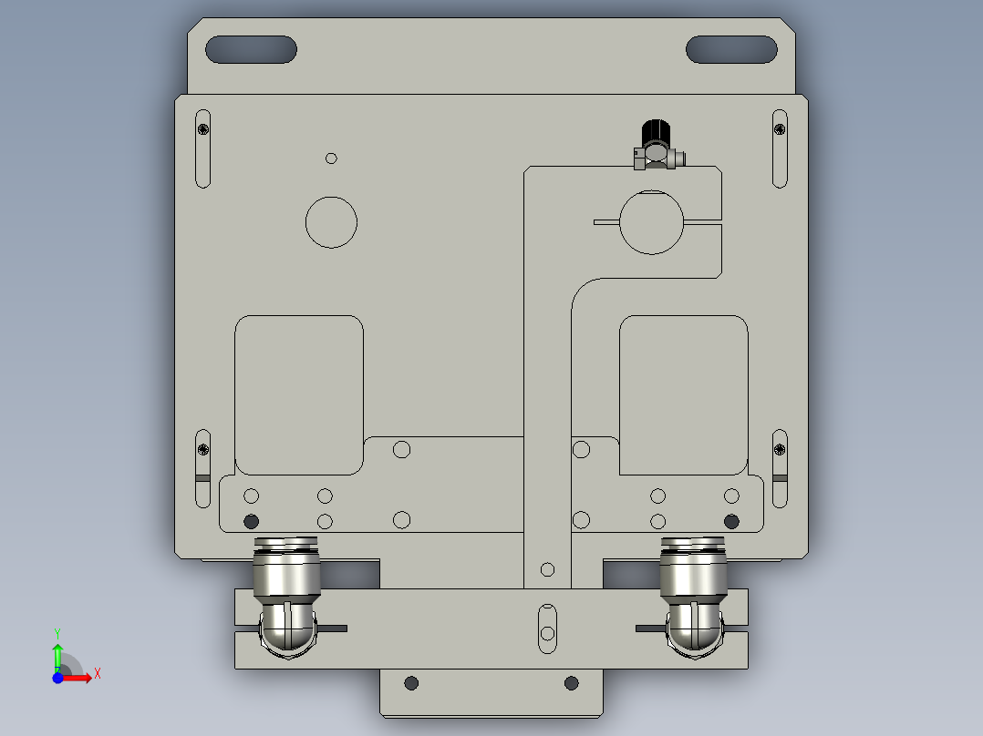 2018SOLIDWORKS1404剪绵线骨架前视图