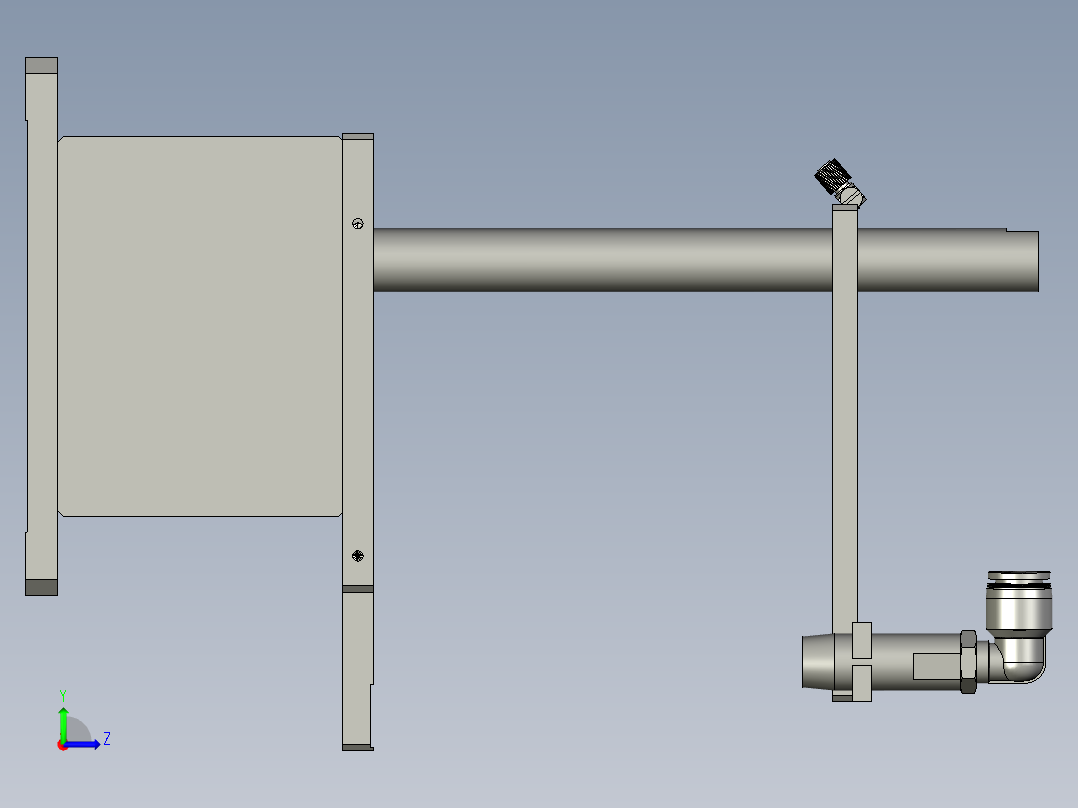 2018SOLIDWORKS1404剪绵线骨架左视图