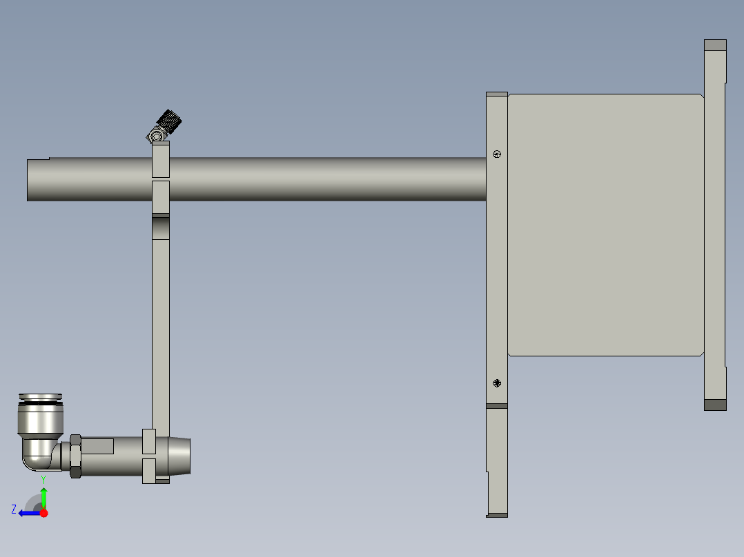2018SOLIDWORKS1404剪绵线骨架右视图