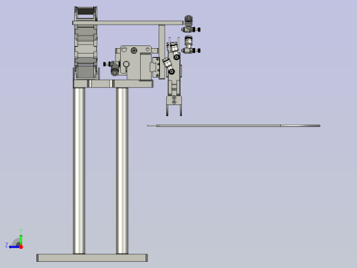 2018SOLIDWORKS0701Z卸料前端工位右视缩略图