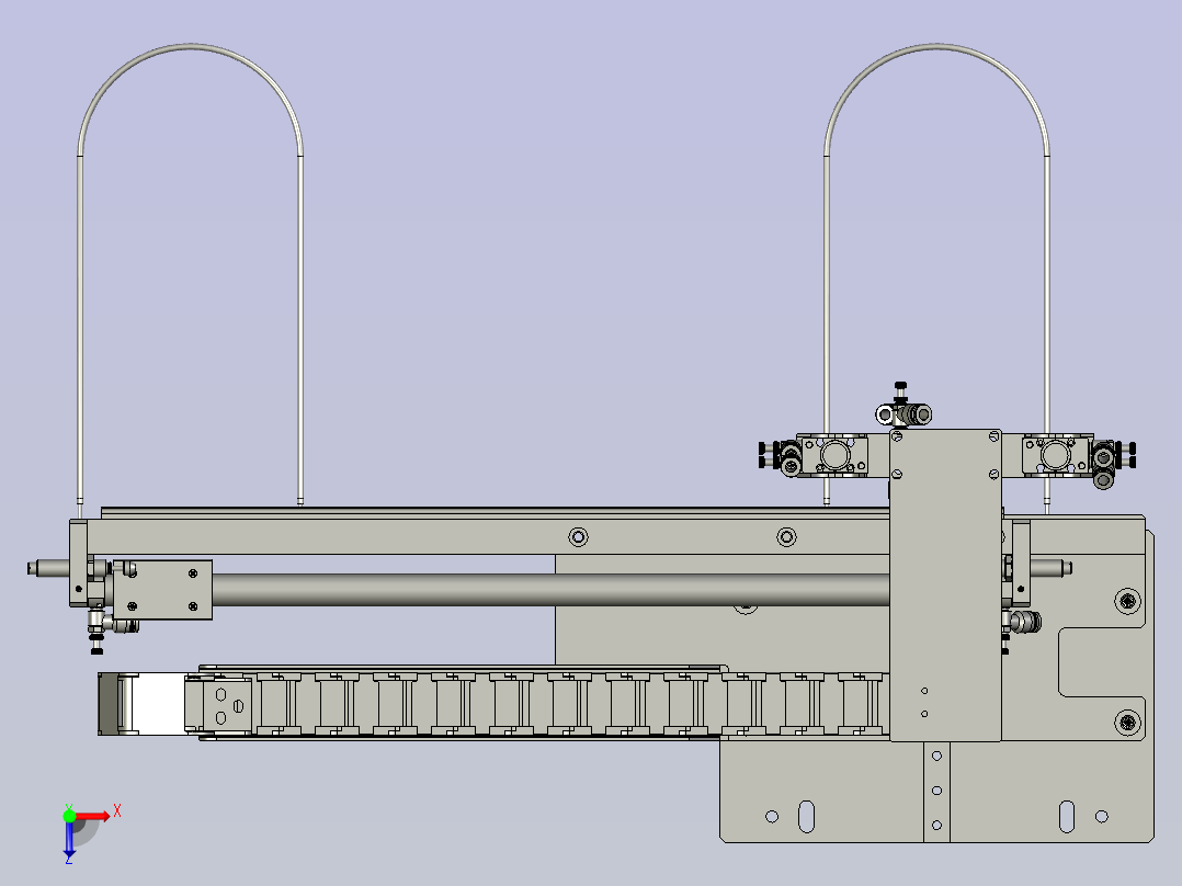2018SOLIDWORKS0701Z卸料前端工位俯视图