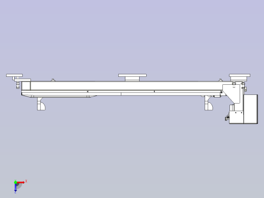 上料小车定位机构俯视缩略图