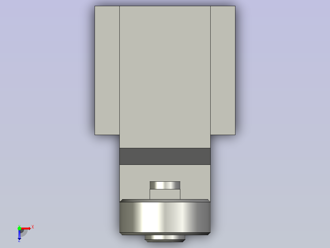 D4V-8108SZ-N欧姆龙行程开关俯视图