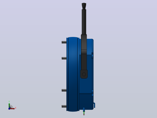 MD-B型电磁圆盘式制动器_MD25-400-B-50-RL-DC24V前视缩略图