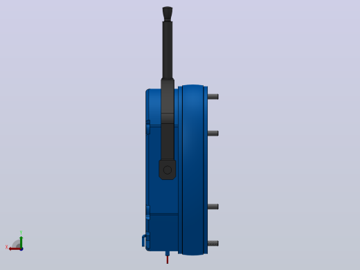 MD-B型电磁圆盘式制动器_MD25-400-B-50-RL-DC24V后视缩略图
