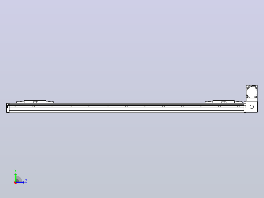 皮带直线轴双滑块型TPA-GCBS-120-P70-L400-RU-M20-N3左视缩略图