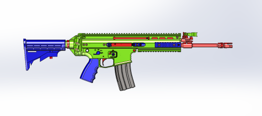 FN-SCAR建模模型缩略图