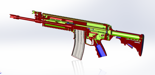 FN-SCAR建模模型缩略图