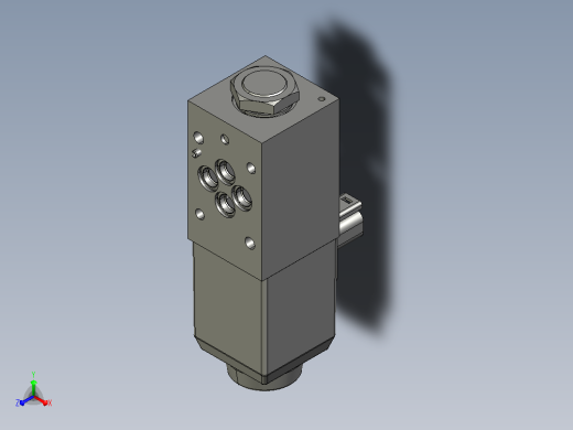 伊顿液压元件dg4v-3-a-kup5-60-dc-rock正等轴测缩略图