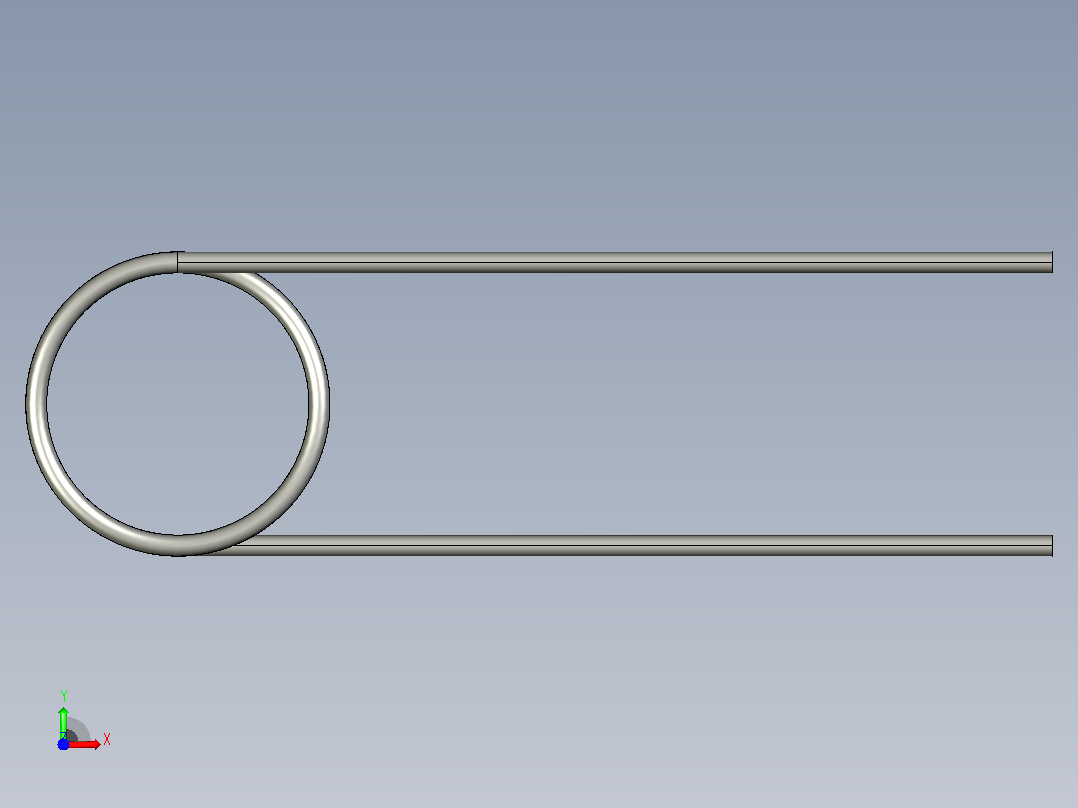 扭转弹簧torsion_spring_t012-360-109-x-l前视图