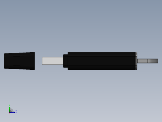“64GB USB 3.0 闪存盘 - 金士顿左视缩略图