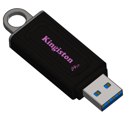 “64GB USB 3.0 闪存盘 - 金士顿缩略图
