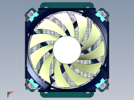 Cryorig C7 CPU冷却器俯视缩略图