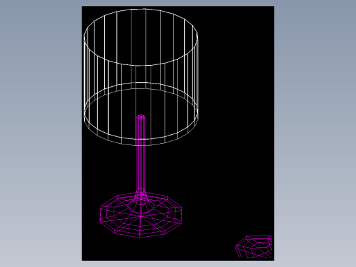 室内家具及植物三维模型五-H023